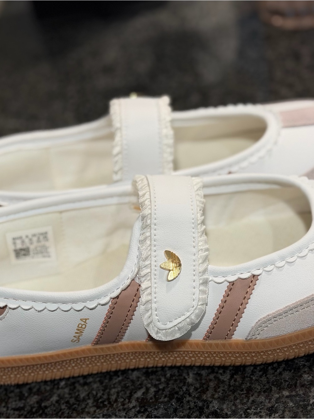 Adidas Samba Jane Frill Ruffle Size 8/9